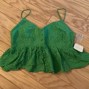 Altar'd State emerald green eye lit top